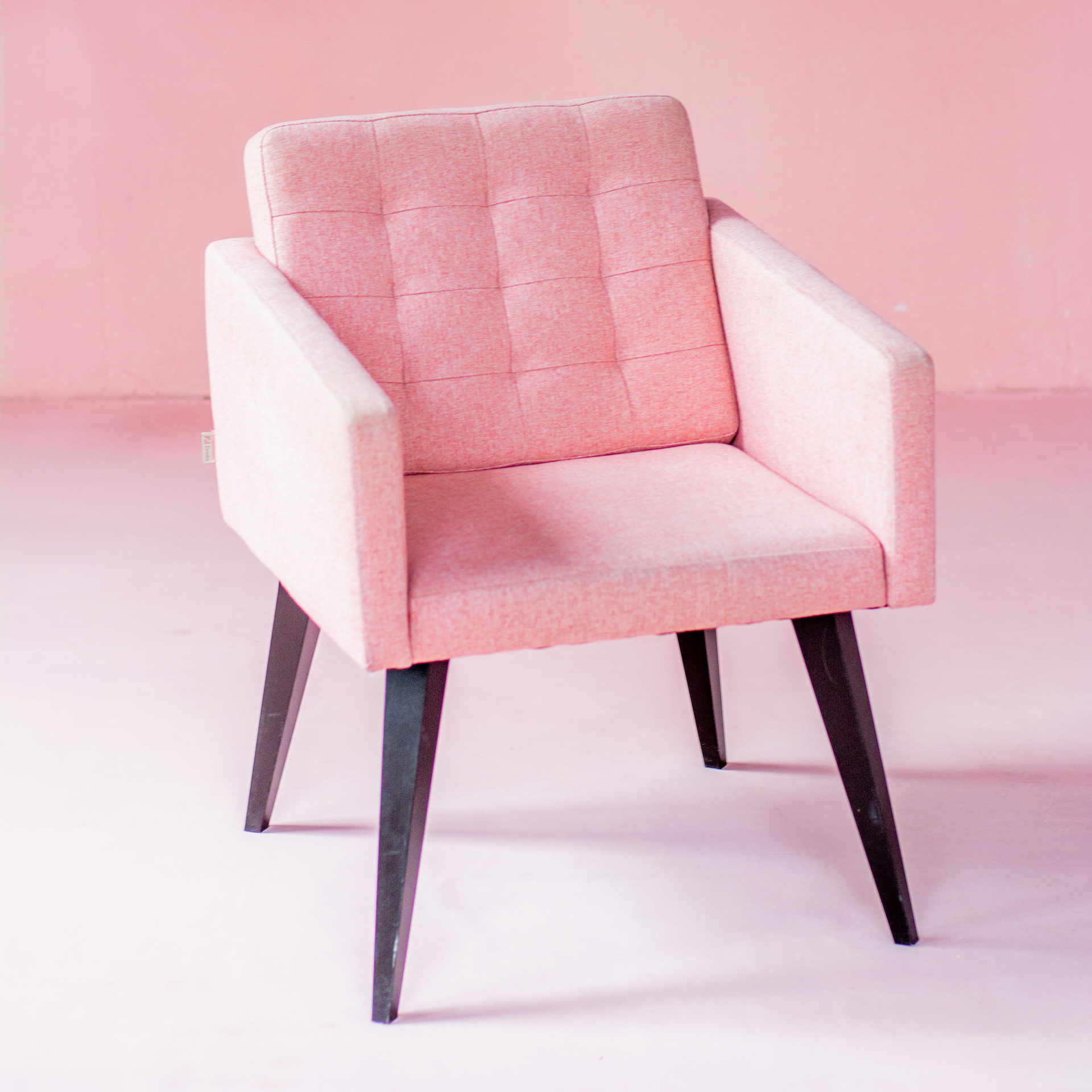 Dining Armchair in Pink